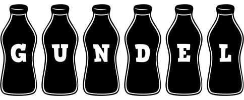 Gundel bottle logo