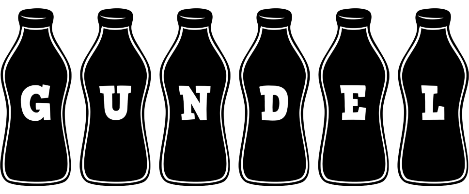 Gundel bottle logo