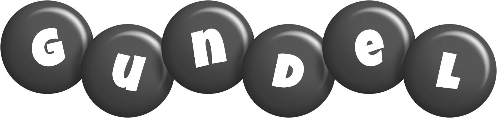 Gundel candy-black logo
