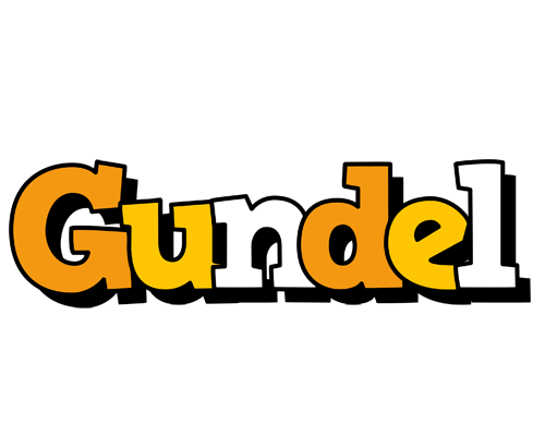 Gundel cartoon logo