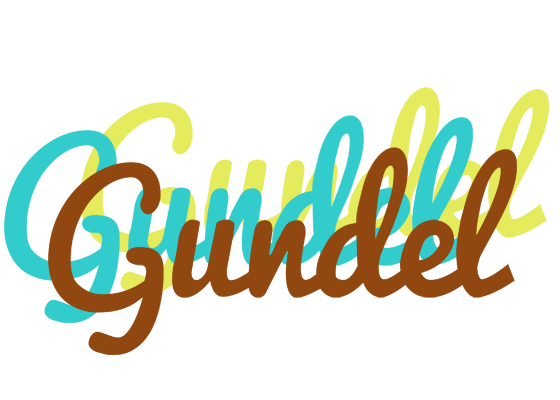 Gundel cupcake logo
