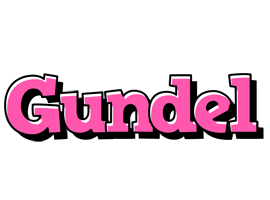 Gundel girlish logo