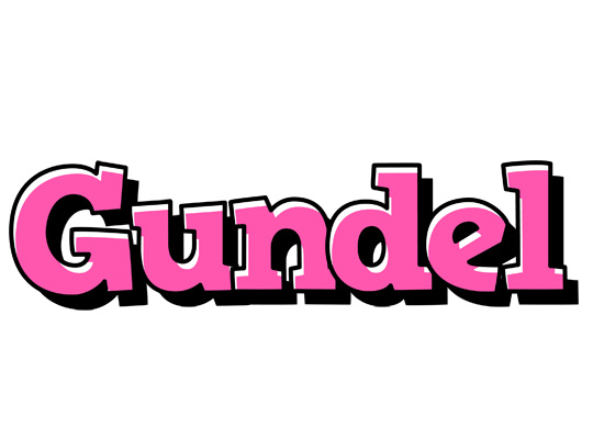Gundel girlish logo