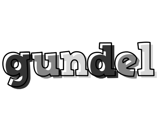 Gundel night logo