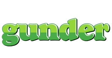 Gunder apple logo