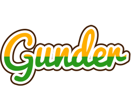 Gunder banana logo