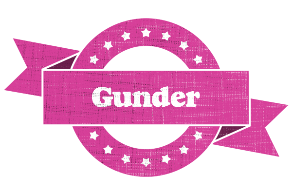 Gunder beauty logo