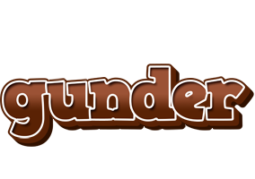 Gunder brownie logo