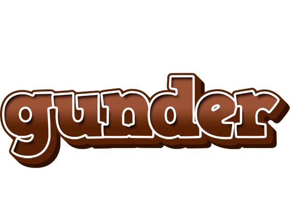 Gunder brownie logo