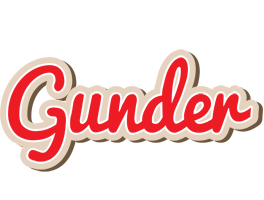 Gunder chocolate logo