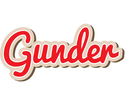Gunder chocolate logo