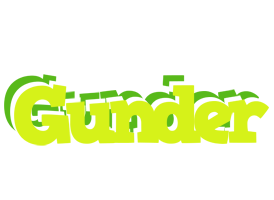 Gunder citrus logo