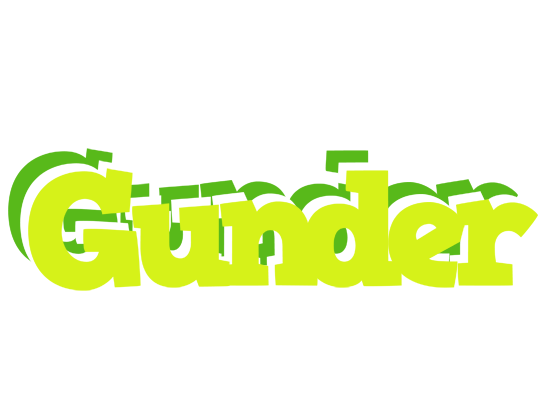 Gunder citrus logo