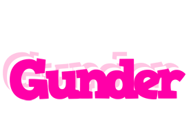 Gunder dancing logo