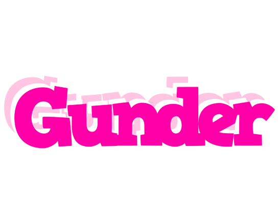 Gunder dancing logo