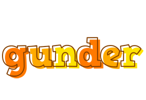 Gunder desert logo