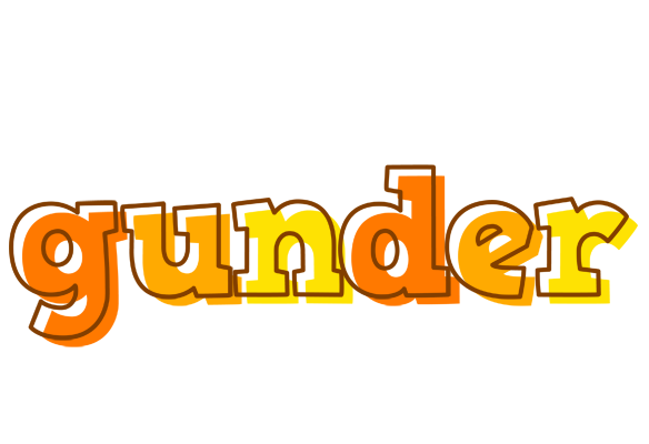 Gunder desert logo