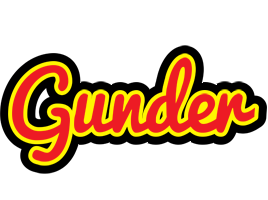 Gunder fireman logo