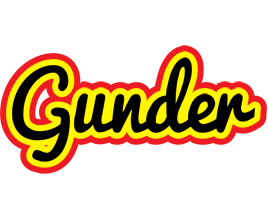 Gunder flaming logo