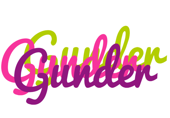 Gunder flowers logo