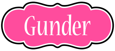 Gunder invitation logo