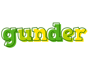 Gunder juice logo