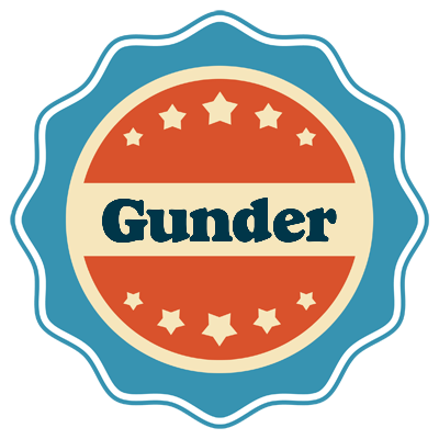 Gunder labels logo