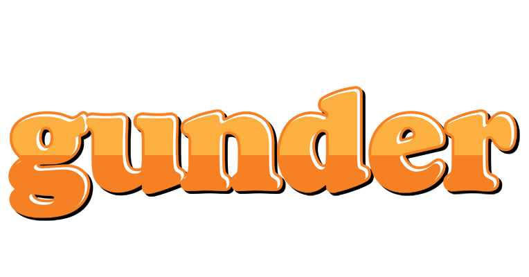 Gunder orange logo