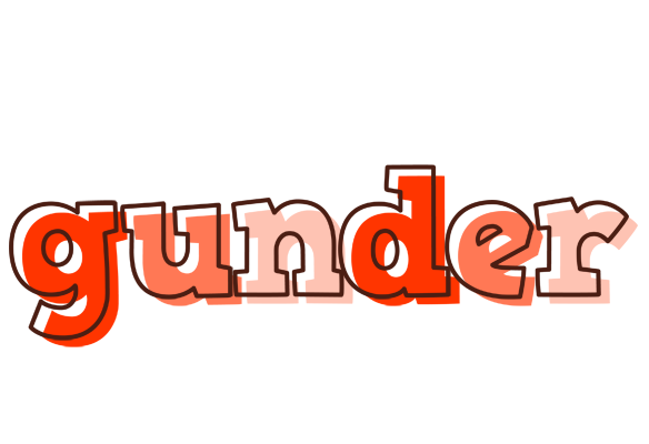 Gunder paint logo
