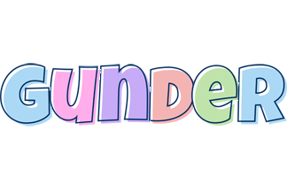 Gunder pastel logo