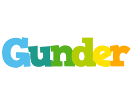 Gunder rainbows logo