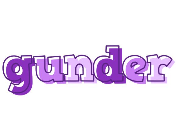 Gunder sensual logo