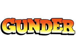 Gunder sunset logo