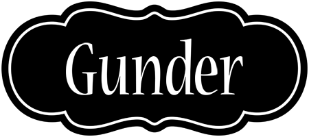 Gunder welcome logo