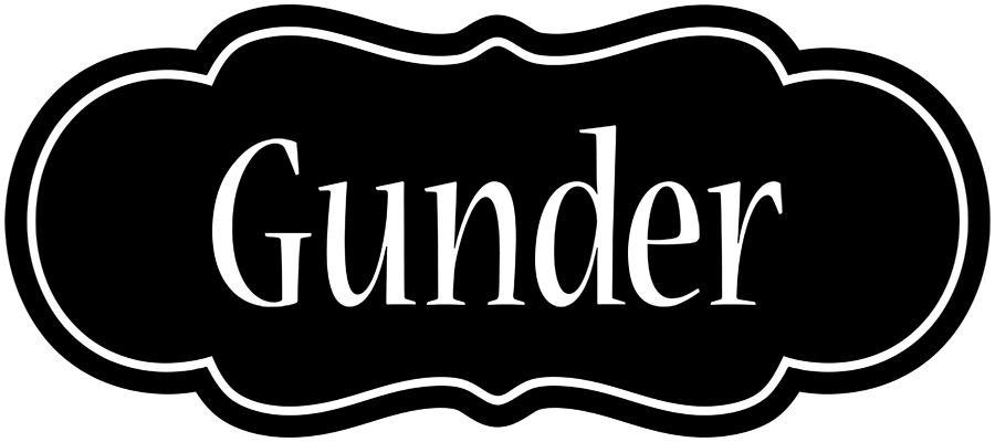 Gunder welcome logo