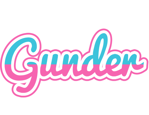 Gunder woman logo