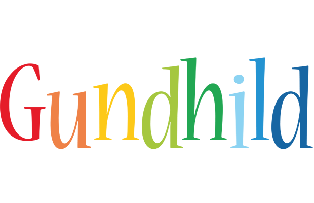 Gundhild birthday logo