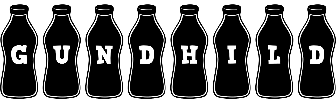 Gundhild bottle logo