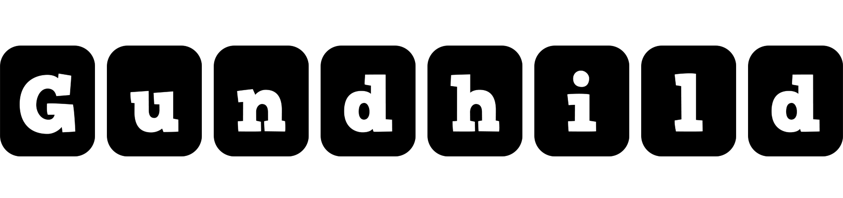 Gundhild box logo