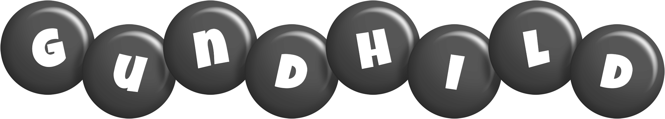 Gundhild candy-black logo
