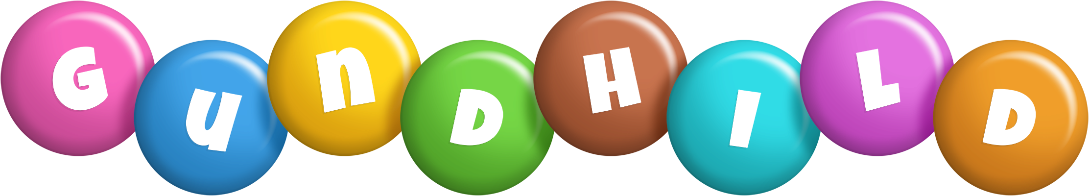 Gundhild candy logo