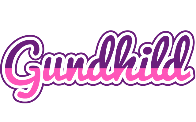 Gundhild cheerful logo