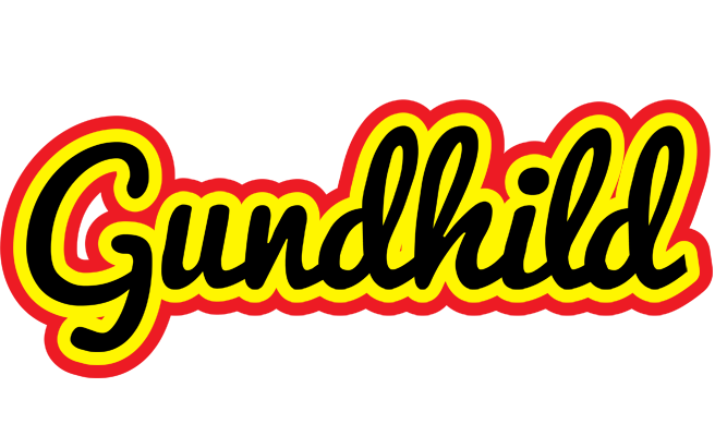 Gundhild flaming logo