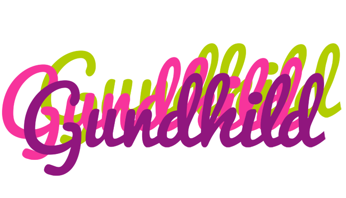 Gundhild flowers logo
