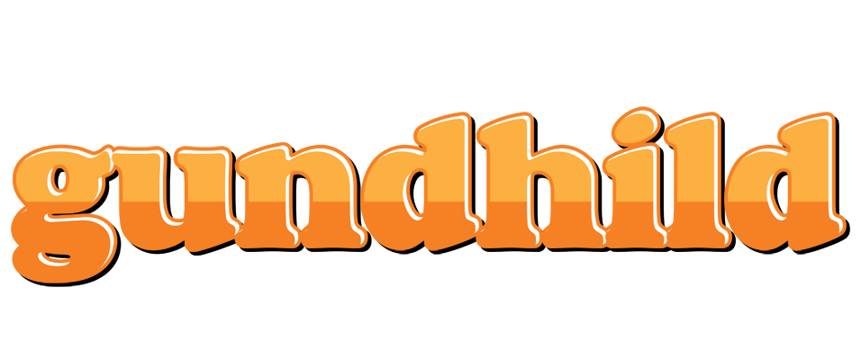 Gundhild orange logo