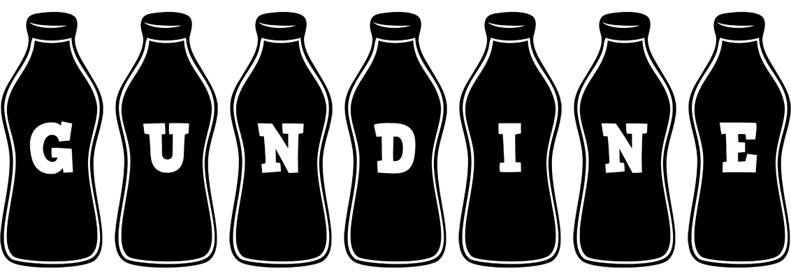 Gundine bottle logo