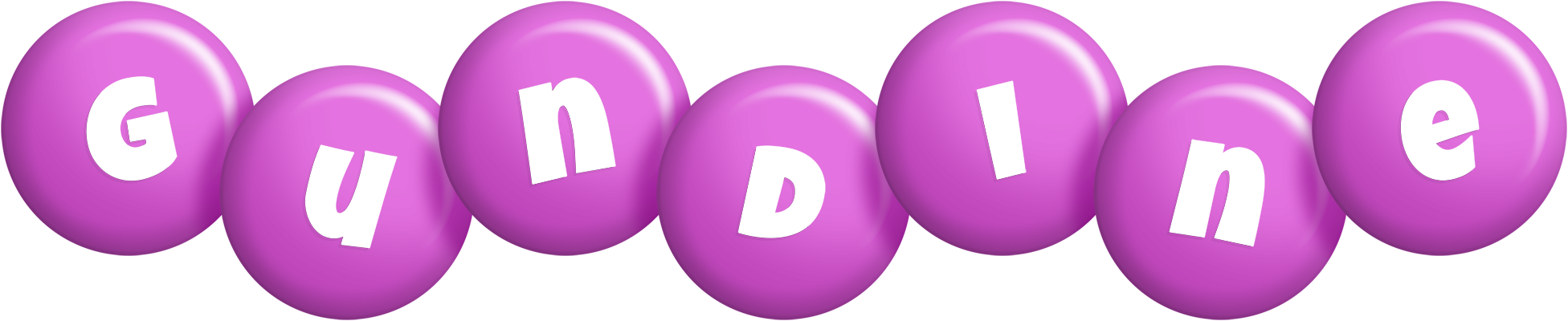 Gundine candy-purple logo