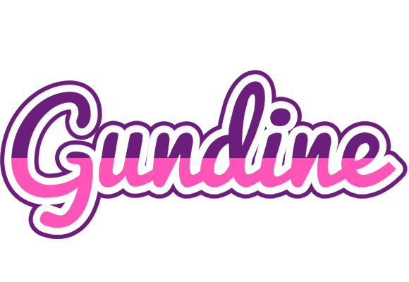 Gundine cheerful logo