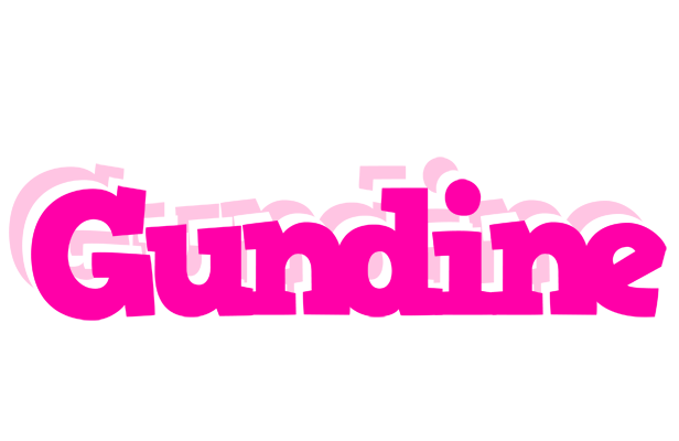 Gundine dancing logo