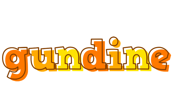 Gundine desert logo